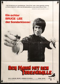 3c756 ENTER THE DRAGON photo style German 1974 Bruce Lee classic, the movie that made him a legend!
