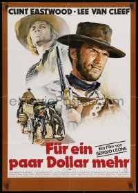 3c769 FOR A FEW DOLLARS MORE German R1978 Sergio Leone's Per Qualche Dollaro in Piu, Clint Eastwood