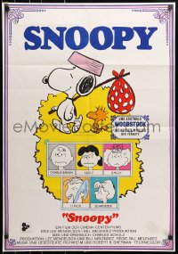 3c920 SNOOPY COME HOME German 1972 Peanuts, Charlie Brown, great Schulz art of Snoopy!