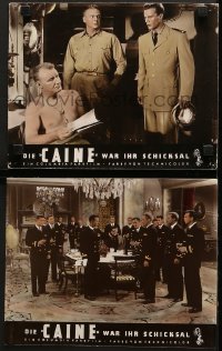 3c652 CAINE MUTINY 2 German LCs 19545 great images of Ferrer, Johnson & MacMurray!