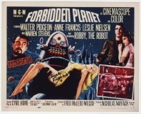 3d757 ANNE FRANCIS signed color 8x10 REPRO still 2001 great Forbidden Planet half-sheet image!