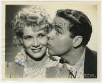 3d450 BLONDIE TAKES A VACATION signed 8x10 still 1939 by BOTH Penny Singleton AND Arthur Lake!