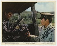 3d466 CHRISTOPHER JONES signed color 8x10 still 1970 close up in a scene from Ryan's Daughter!