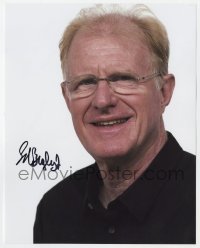 3d812 ED BEGLEY JR signed color 8x10 REPRO still 1990s head & shoulders smiling portrait!