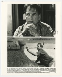 3d593 MARK HARMON signed 8x10 still 1995 great split image from Magic in the Water!