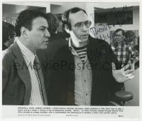 3d596 MARSHALL BRICKMAN signed candid 8x9.5 still 1980 close up directing Alan Arkin in Simon!