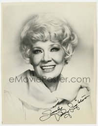 3d943 PENNY SINGLETON signed 7.75x10 REPRO still 1970s portrait of Blondie late in her career!