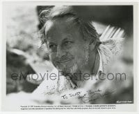 3d636 RALPH NELSON signed 8.25x10 still 1971 close up directing on the set of Flight of the Doves!
