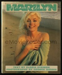 3d072 MARILYN signed first edition hardcover book 1986 by author & famed feminist Gloria Steinem!