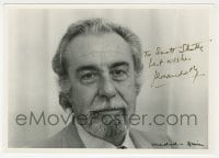 3d264 FERNANDO REY signed 5x7 photo 1980s head & shoulders portrait of the Spanish actor!