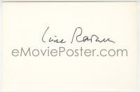 3d365 LUISE RAINER 5.5x8.5 index card 1990s can be framed together with a repro still!