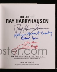 3d063 ART OF RAY HARRYHAUSEN signed hardcover book 2006 by Ray Harryhausen, Caroline Munro & 2 more!
