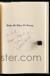 3d067 GARRY MARSHALL signed 1st edition hardcover book 1995 autobiography Wake Me When It's Funny!