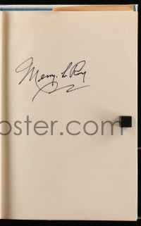 3d073 MERVYN LEROY signed hardcover book 1974 his autobiography Mervyn LeRoy: Take One!
