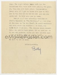 3d213 BETTY BLYTHE signed letter 1949 long letter to personal friend with much personal content!