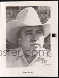 3d094 WESTERN FILM FAIR signed program 1996 by FIFTEEN cowboy stars who attended the show!