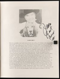 3d097 WILLIAMSBURG FILM FESTIVAL signed program 2001 by James Best, Richard Boone & SIX others!