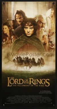 3f151 LORD OF THE RINGS: THE FELLOWSHIP OF THE RING Aust daybill 2001 Tolkien, Peter Jackson!