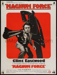 3f674 MAGNUM FORCE French 24x32 1974 Clint Eastwood is Dirty Harry pointing his huge gun!