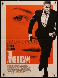3f719 AMERICAN French 16x21 2010 full-length image of George Clooney over close-up of Placido!