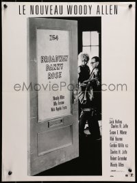 3f729 BROADWAY DANNY ROSE French 16x21 1984 talent agent Woody Allen, nominated for Best Director!