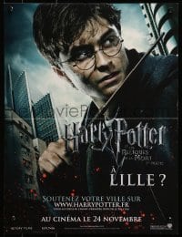3f752 HARRY POTTER & THE DEATHLY HALLOWS PART 1 teaser French 16x21 2010 Radcliffe in city!
