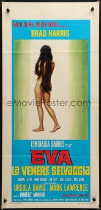 3f854 KING OF KONG ISLAND Italian locandina 1969 different art of sexy naked jungle girl Eva!