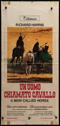 3f857 MAN CALLED HORSE Italian locandina 1970 Richard Harris becomes Native American warrior!