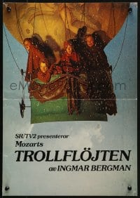 3f106 MAGIC FLUTE Swedish 1975 Trollflojten, Ingmar Bergman, Ulrik Cold, Jane Darling, Mozart opera!