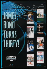 3g146 30 YEARS OF BOND 24x36 video poster 1992 James Bond, Connery, poster images!