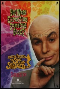 3g623 AUSTIN POWERS: THE SPY WHO SHAGGED ME teaser 1sh 1997 Mike Myers as Dr. Evil!