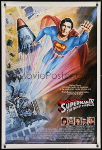 3g304 SUPERMAN IV 27x40 commercial poster 2006 super hero Christopher Reeve by Daniel Goozee!