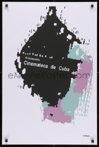 3g046 45 ANIVERSARIO DE LA CINEMATECA DE CUBA 20x30 Cuban film festival poster 2004 Madaygc art!