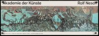 3g180 AKADEMIE DER KUNSTE ROLF NESCH 12x33 German museum/art exhibition 1966 art by the artist!