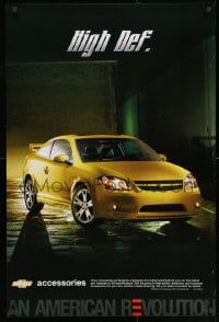 3g128 CHEVROLET 24x36 advertising poster 2006 great image of yellow Chevy Cobalt SS, high def!