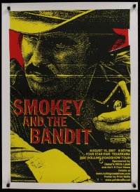 3g064 SMOKEY & THE BANDIT 26x35 art print R2007 close-up different art of Burt Reynolds!