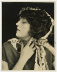 3h088 ALICE CALHOUN deluxe 7.5x9.5 still 1925 great profile portrait by C. Heighton Monroe!