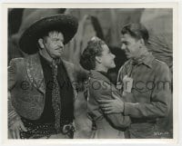 3h115 BAD MAN deluxe 8x10 still 1941 Ronald Reagan, Laraine Day & Wallace Beery by Clarence S. Bull!