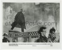 3h140 BLADE RUNNER 8x10 still 1982 Harrison Ford pursues suspect through crowded downtown area!