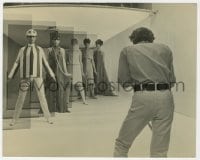 3h141 BLOW-UP 8x10 still 1967 Antonioni, David Hemmings photographs fashion models in wild outfits!