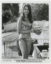 3h143 BOB & CAROL & TED & ALICE 8x10 still 1969 c/u of sexiest Natalie Wood in bikini by pool!