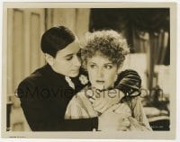 3h150 BOWERY 8x10.25 still 1933 worried Fay Wray is grabbed by George Raft from behind!