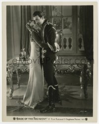 3h157 BRIDE OF THE REGIMENT 8x10.25 still 1930 romantic portrait of Myrna Loy & Walter Pidgeon!