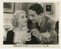 3h158 BRIDES ARE LIKE THAT 8x10.25 still 1936 Ross Alexander gives engagement ring to Anita Louise!