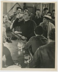 3h202 CLASH BY NIGHT 8x10 key book still 1952 Paul Douglas drinks toast to daughter, Fritz Lang!