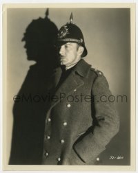 3h321 FOUR FEATHERS 8x10 still 1929 Clive Brook wearing helmet & overcoat by shadow by Richee!