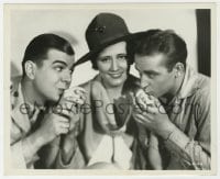 3h540 LEATHERNECKING deluxe 8.25x10 still 1930 Irene Dunne between Ken Murray & Eddie Foy Jr., lost!