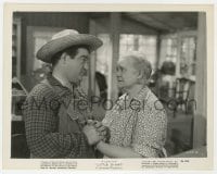 3h550 LITTLE GIANT 8x10.25 still 1946 Lou Costello comforts his worried mother Mary Gordon!