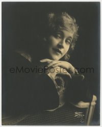 3h581 MAE MURRAY deluxe 7.25x9.25 still 1916 pretty seated portrait from The Plow Girl by Hartsook!