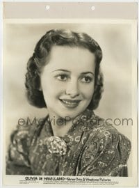 3h684 OLIVIA DE HAVILLAND 8x11 key book still 1941 Warner Bros. studio portrait of the pretty star!